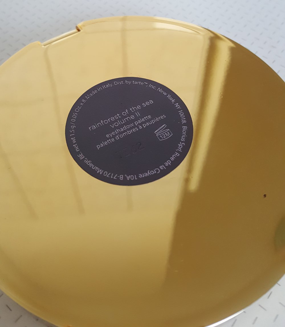 Tarte runde Lidschattenpalette 