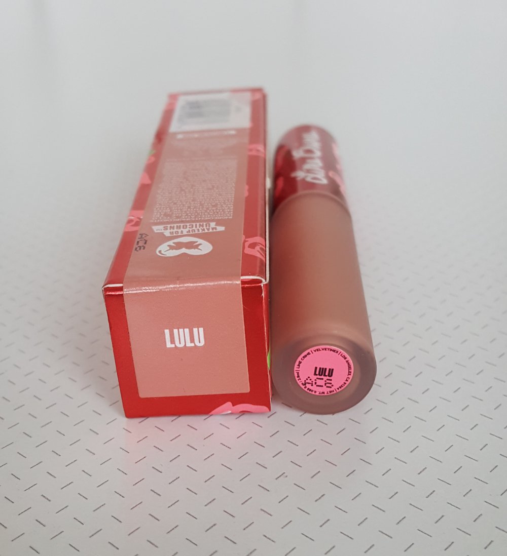 Lime Crime Velvetines matte Liquid Lipstick 