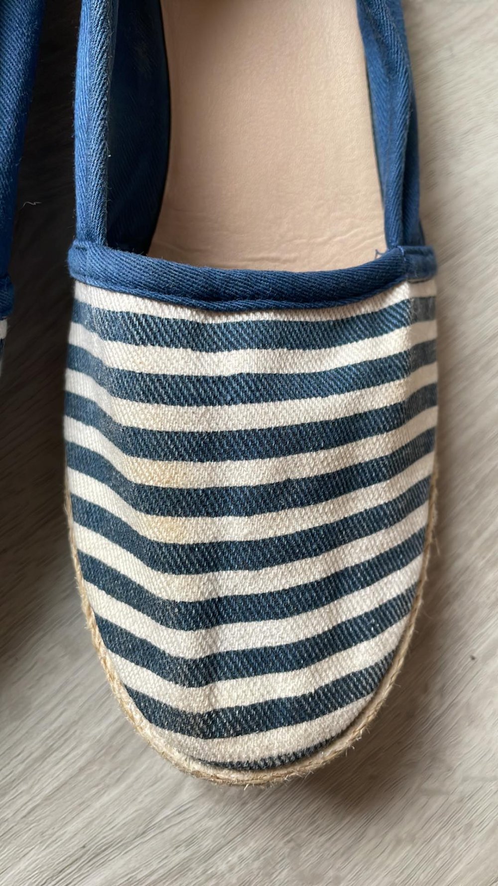 Sommerschuhe Größe 39 gestreift 