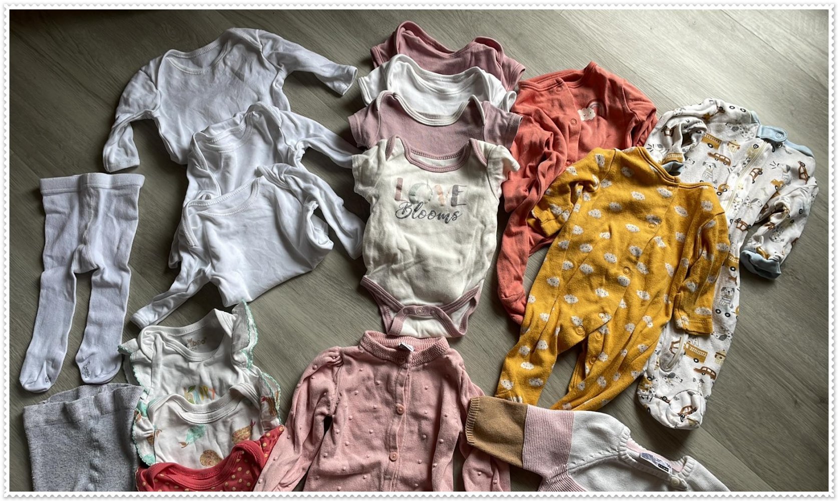 Bekleidungspaket Größe 50/56 Mödchen 