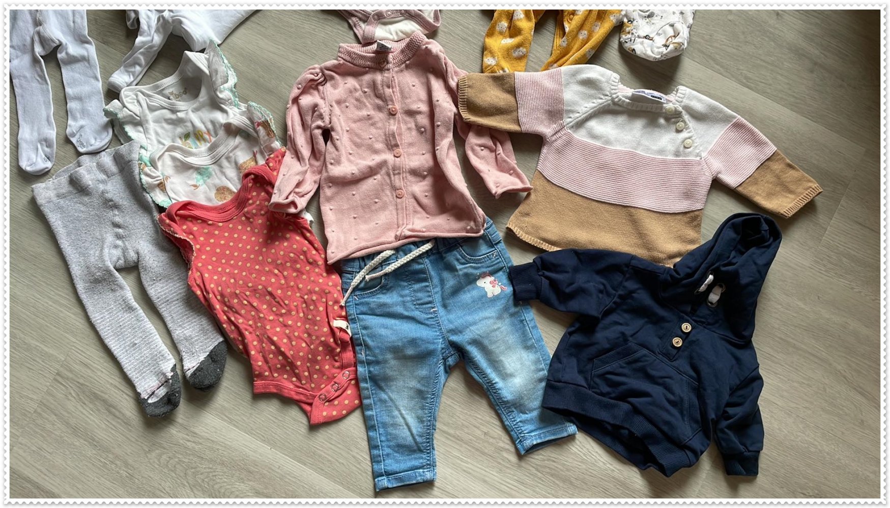 Bekleidungspaket Größe 50/56 Mödchen 