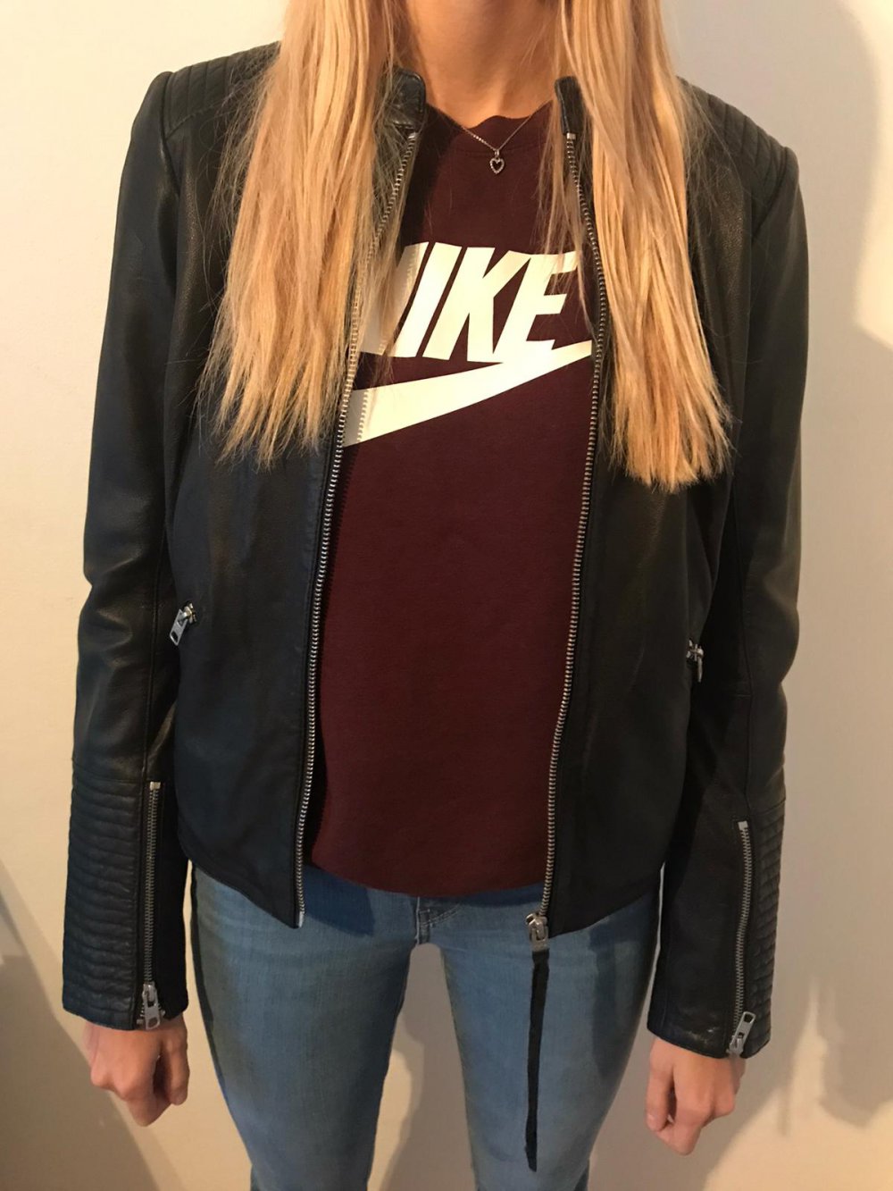 NEUE Tigha Lederjacke