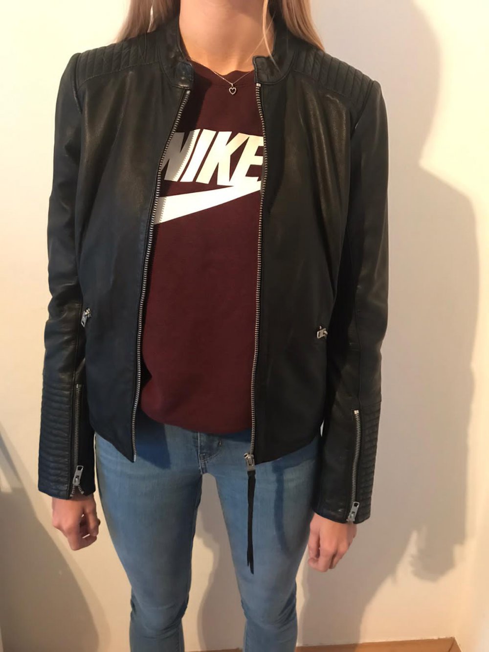 NEUE Tigha Lederjacke