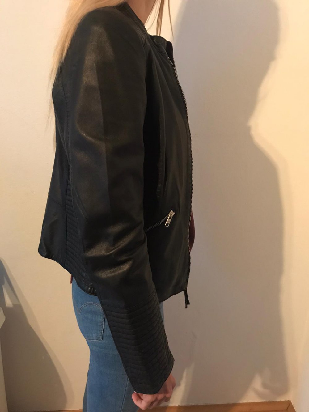 NEUE Tigha Lederjacke