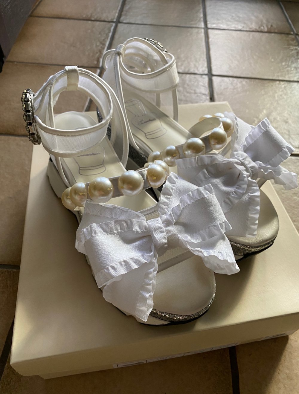 swankiss Sandalen Plateau Hochzeit 37 Jirai Gyaru Ryousangata Japan Kawaii weiß
