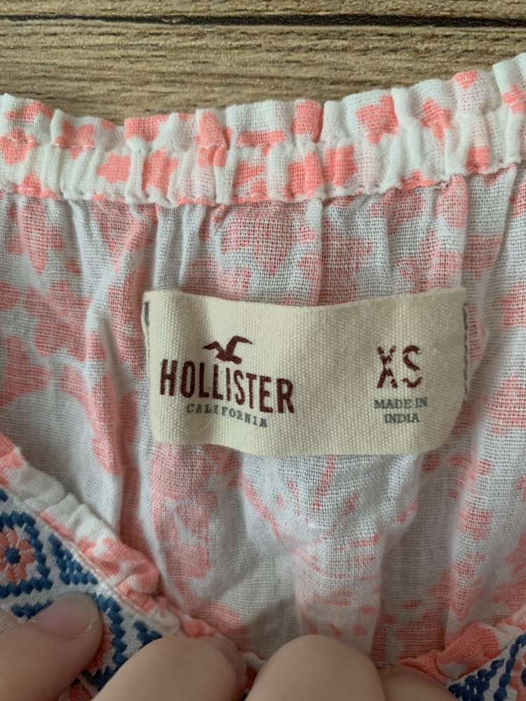 Helles sommertop von Hollister neon