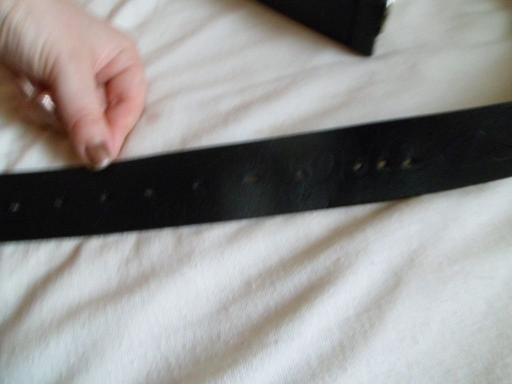 Gürtel von Pelle Pelle in schwarz, silberne Schnalle