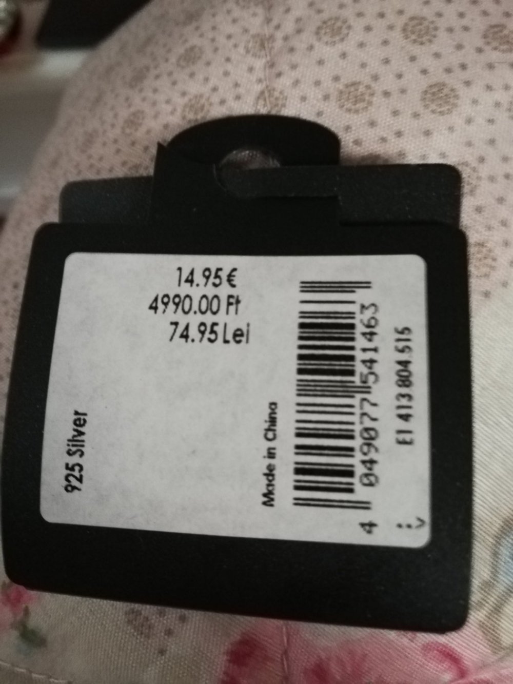 925 Silber Ohrstecker mit 