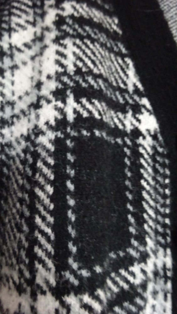 Strickjacke mit Knöpfen und V Ausschnitt