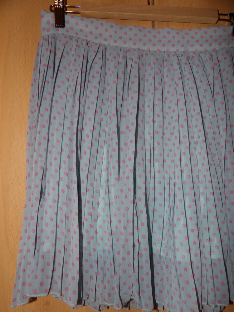 Rock Minirock Faltenrock Punkte Dots Gr. 36 ZOE