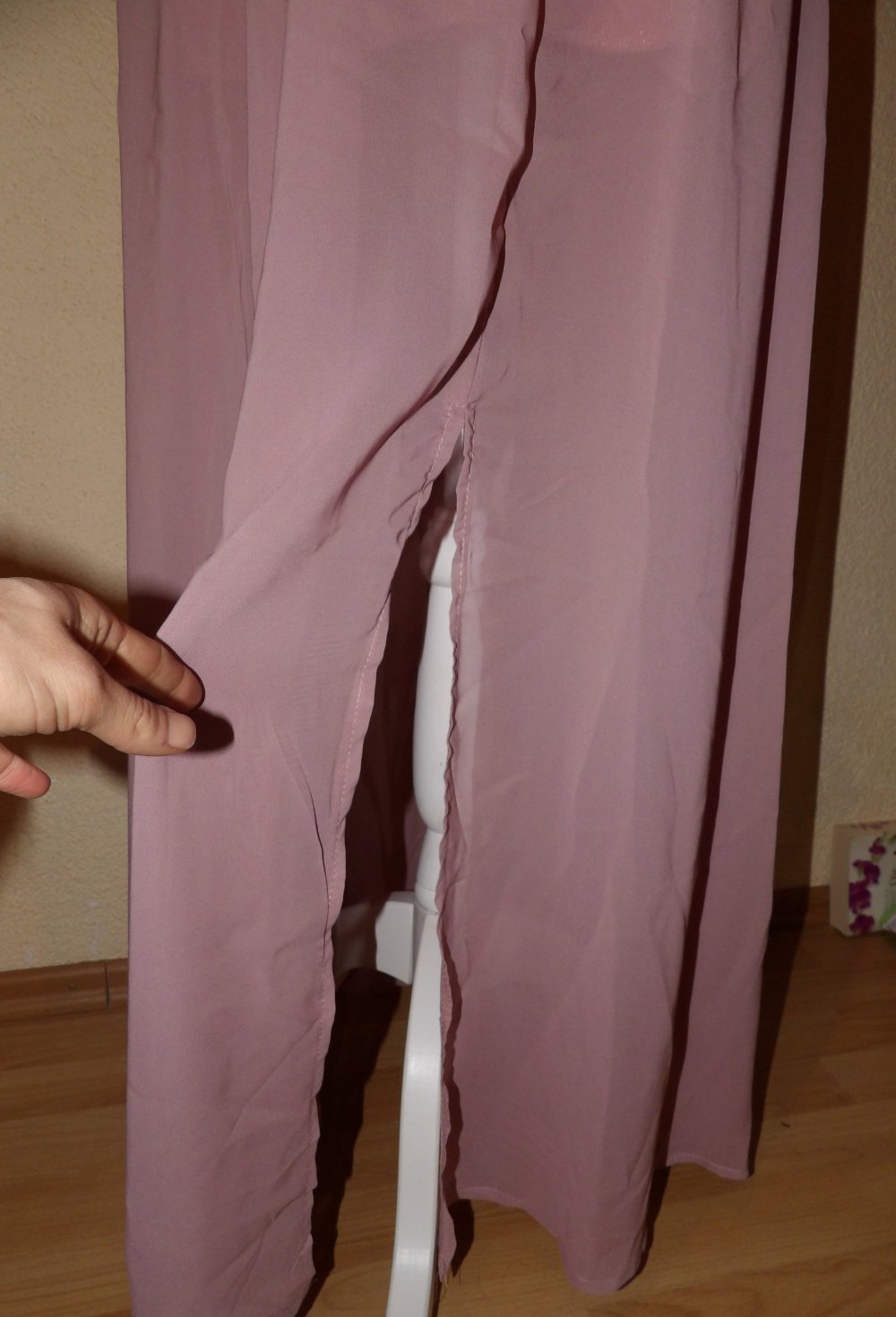 Blümchen Hochzeit Abi Taufe Ballkleid Abendkleid Spitze 34 36 Neu