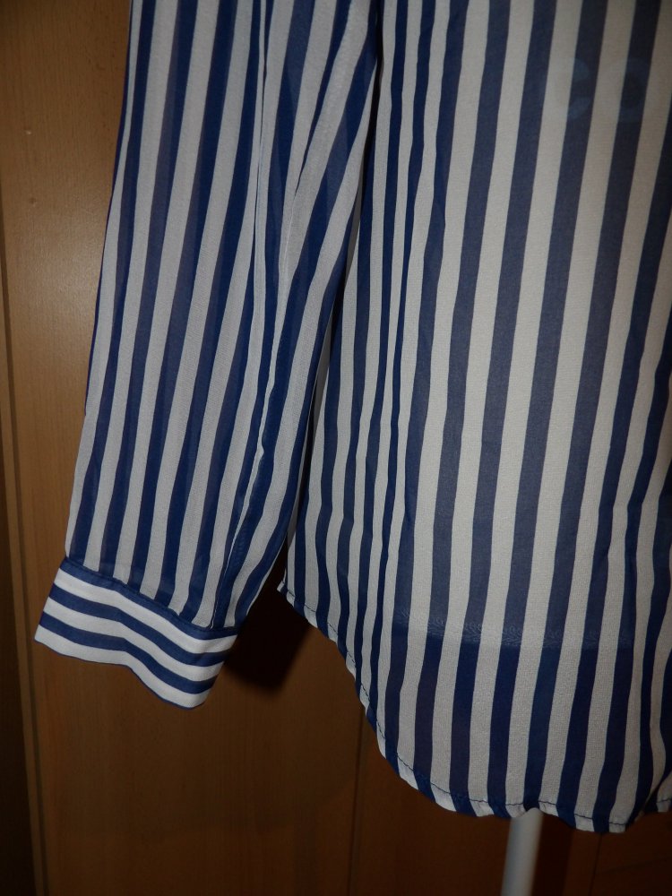 Bluse Longbluse Streifen Orsay Gr. 34 XS