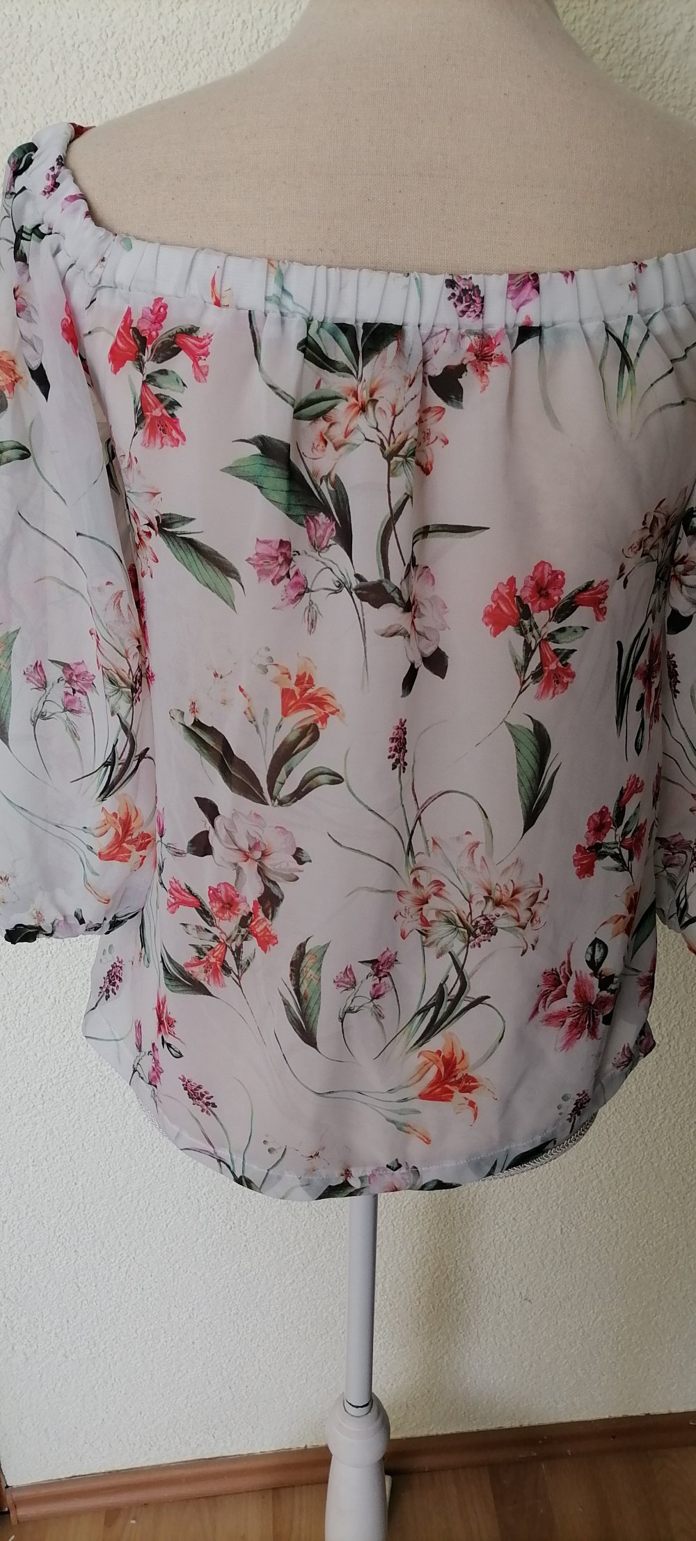 Bluse Oberteil Shirt Orsay floral Gr. 36