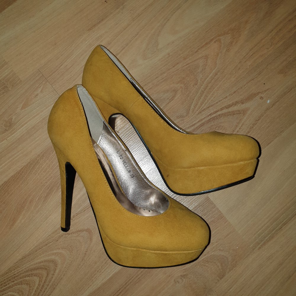 Pumps Gelb Damen Schuhe Absatzschuhe High Heels & Pumps Zara High Heels & Pumps 