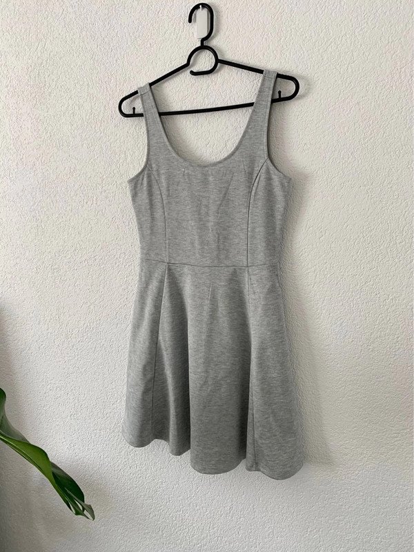 Skaterkleid grau H&M Größe 36