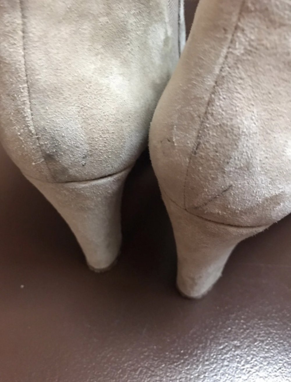 High Heels Stiefelette Markenware 39,5 Softboots Stiefelette beige Gerry Weber 