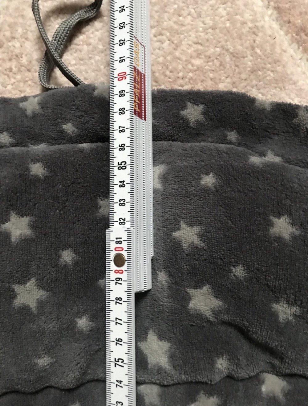 Fußsack Winter Nest Baby Buggysack grau Wattiert Kindernest 