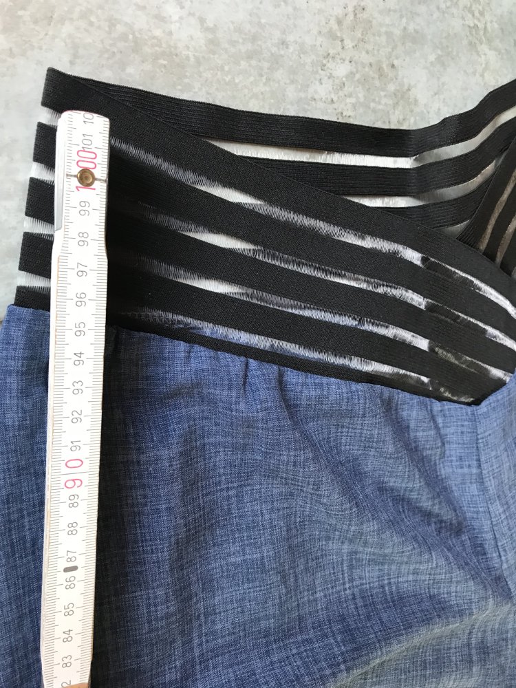 Pantalon Hose Palazzo Marlene Hose XL Sommer Stoffhose legere Yogi Schlaghose Onesize Highwaist V-Bund 