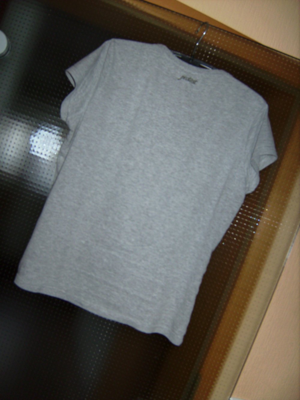 T-shirt Sporshirt, Kurzarm, Protest, Inprint Gr. M, grau meliert, Fitness, Sunny Summer