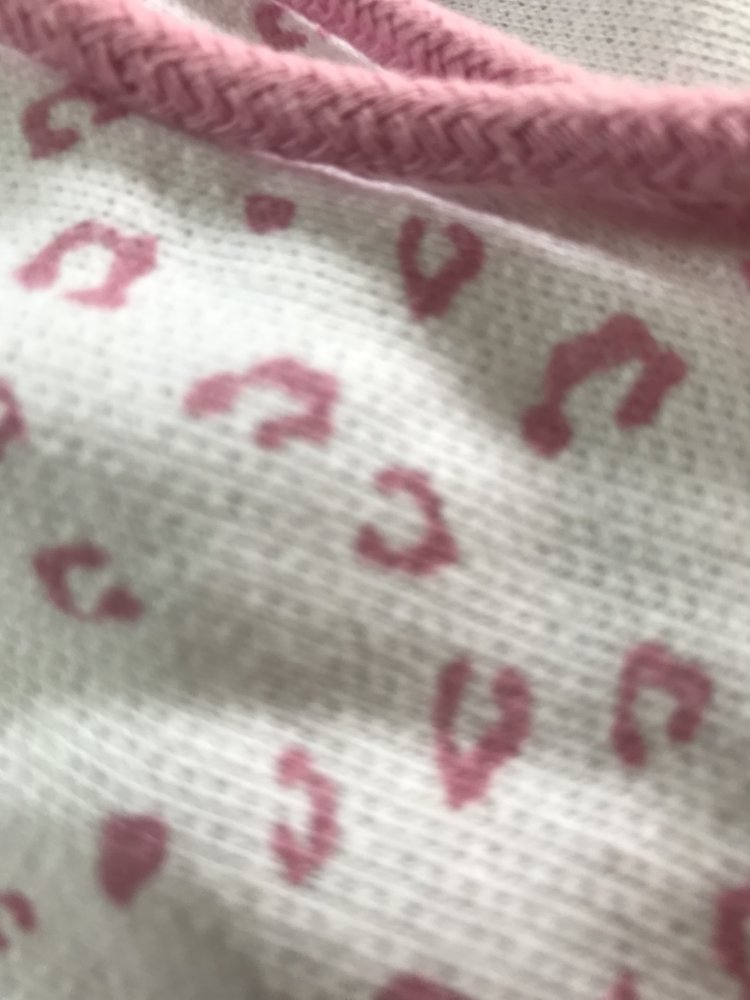 Short 42/L Pantie Neu ungetragen kurze Hose Pant Hotpant Jersey Leoprint Rosé 