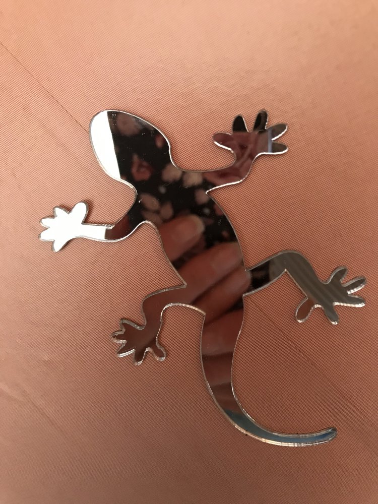 Gecco Spiegel Aufkleber Neu Wandtatoo Deko Design Jungle Motiv 