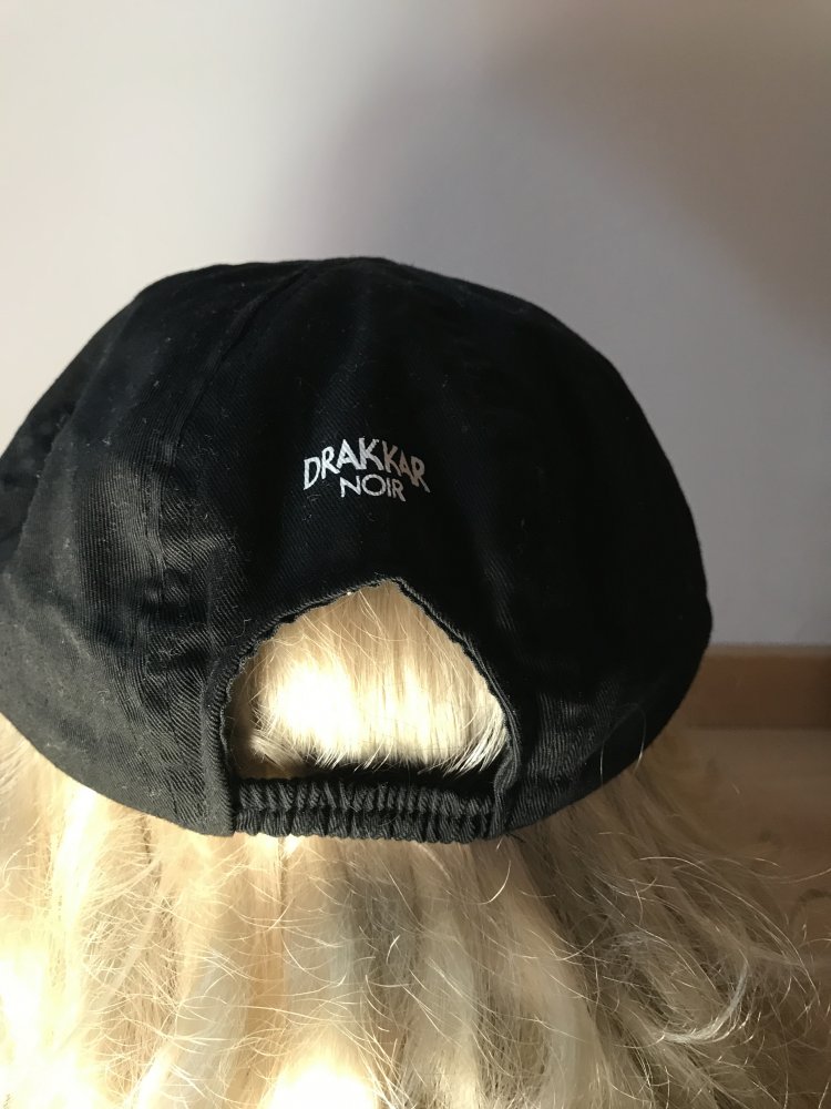 Design Paris Cap Schirmmütze Basecap Käppie Dad Hat 95 Drakkar Schwarz Noir Snap  
