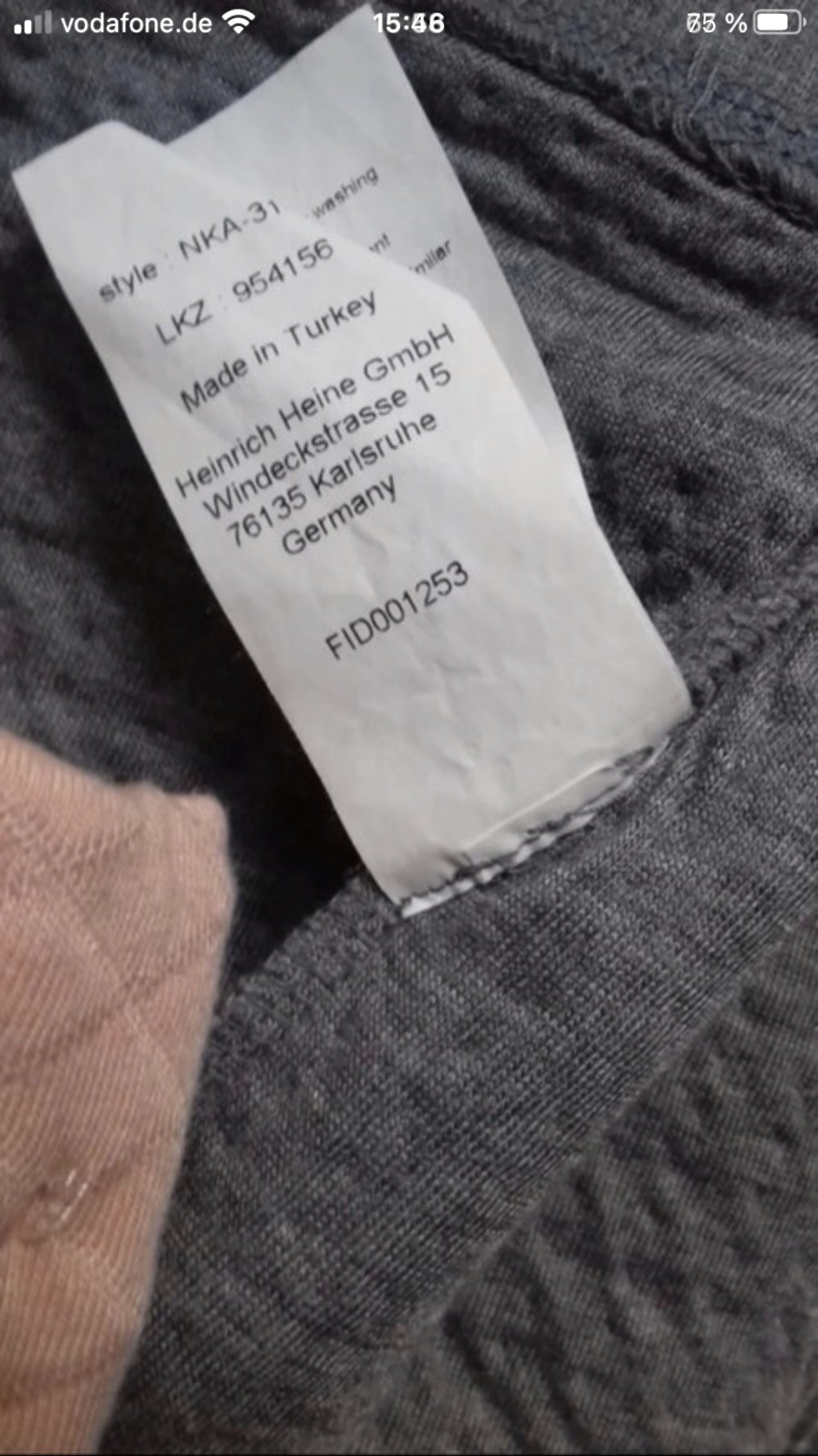 Pulli Sweat Shirt Pullover Waffelpique Casual Homewear Lounge Fittered Wabenmuster Croped 40/42 