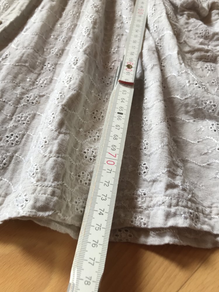 Kleid Sommerkleid Mädchen 152 Cremebeige Klöppelspitze Leinenoptik Cottage Vintagelover Landhausmode Boho 