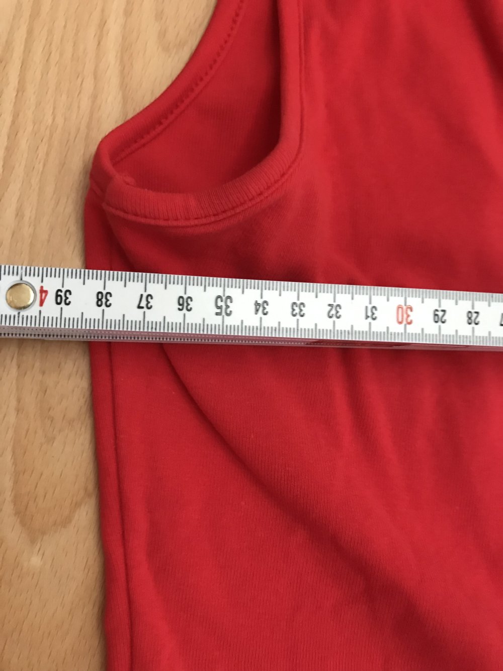 Oberteil Top Sexy rot 38/40 Women Fashionista Strass Glitzer V-Ausschnitt MB Collection Longsleve Jersey Shirt Glamourös festlich 