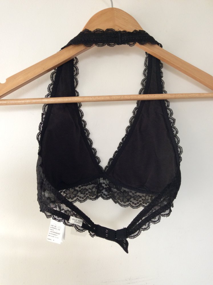 Neckholder Bralette mit Spitze