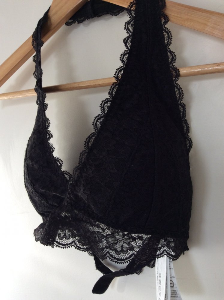 Neckholder Bralette mit Spitze