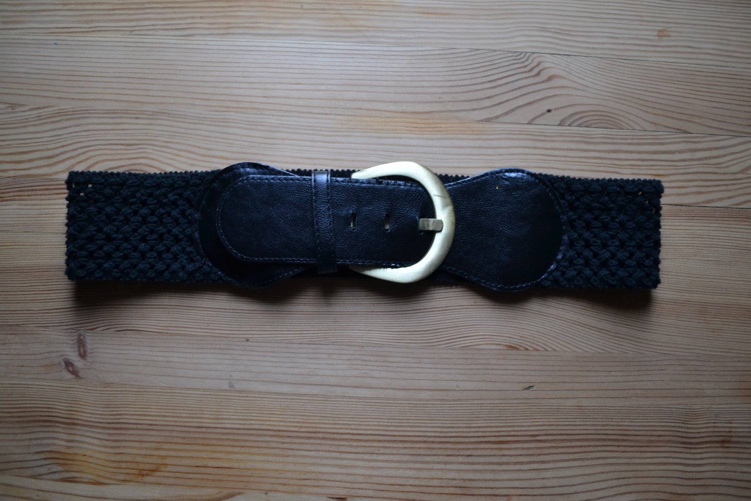 Breiter elastischer Taillengürtel