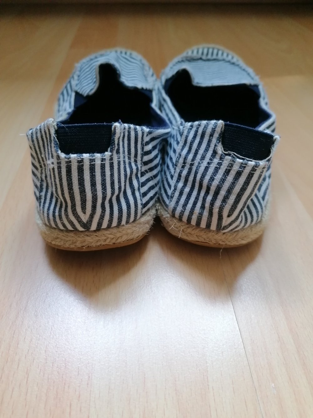 Espadrilles blue fin Gr. 39 gestreift weiß blau Ballerinas Espadrillo