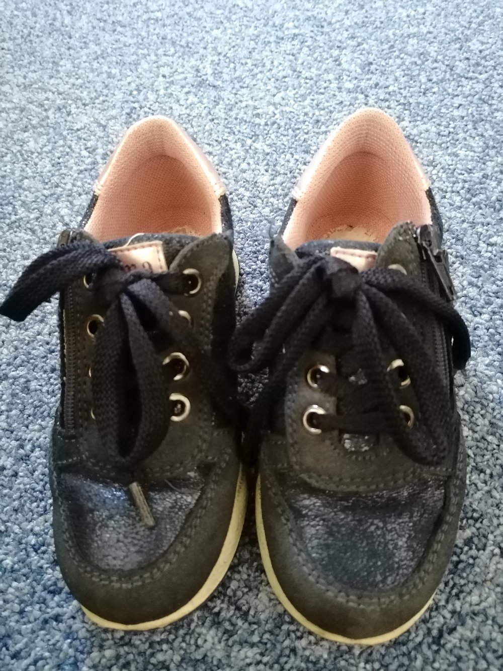 Turnschuhe Halbschuhe Bama Gr. 27 blau rosa