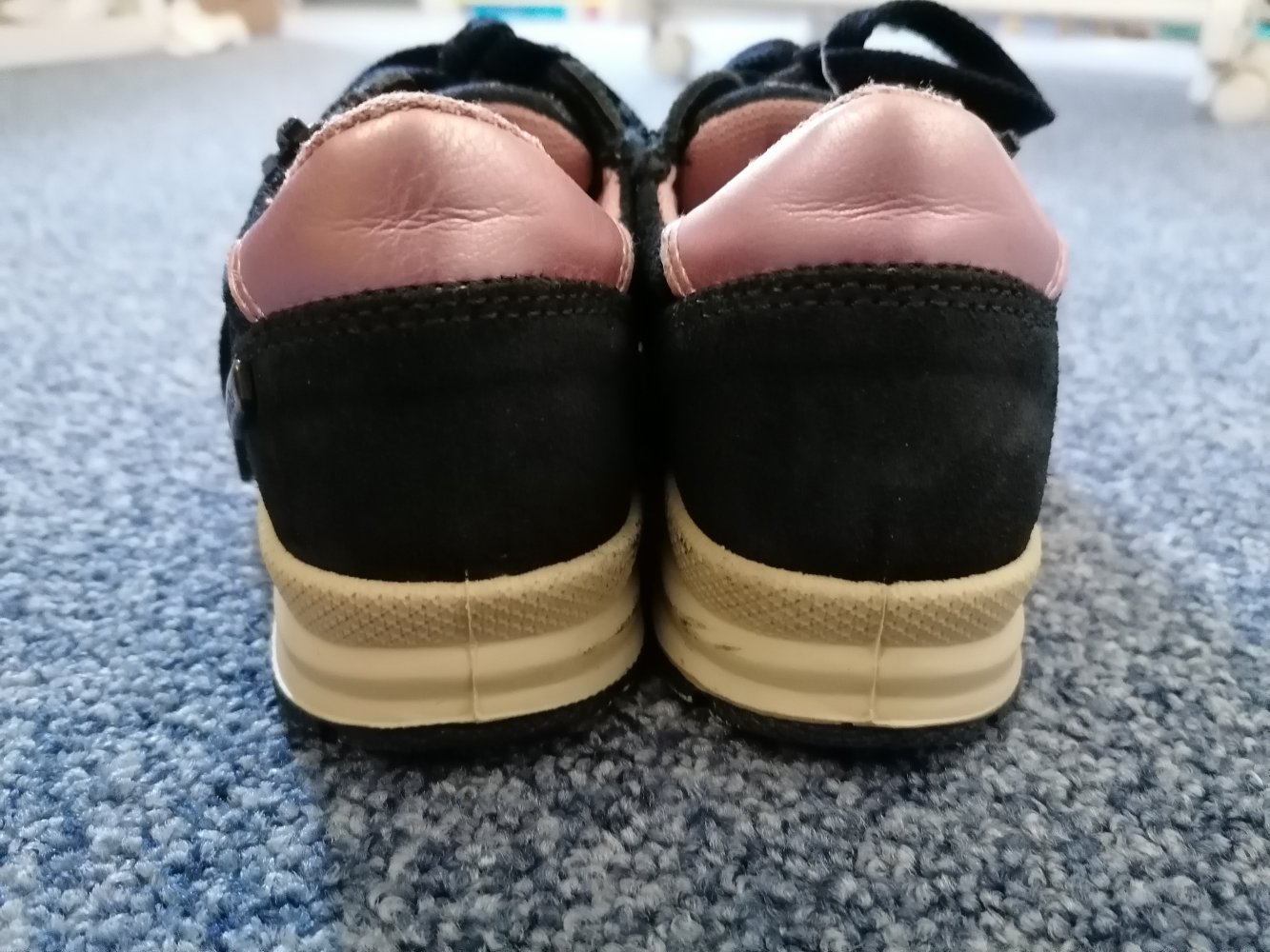 Turnschuhe Halbschuhe Bama Gr. 27 blau rosa