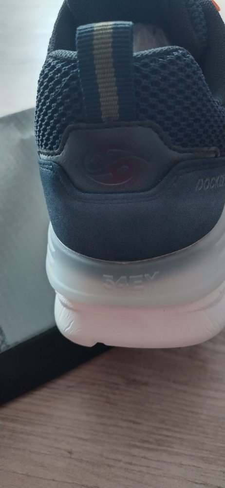 Neu! Sneaker von Dockers, blau - weiß, Gr. 41