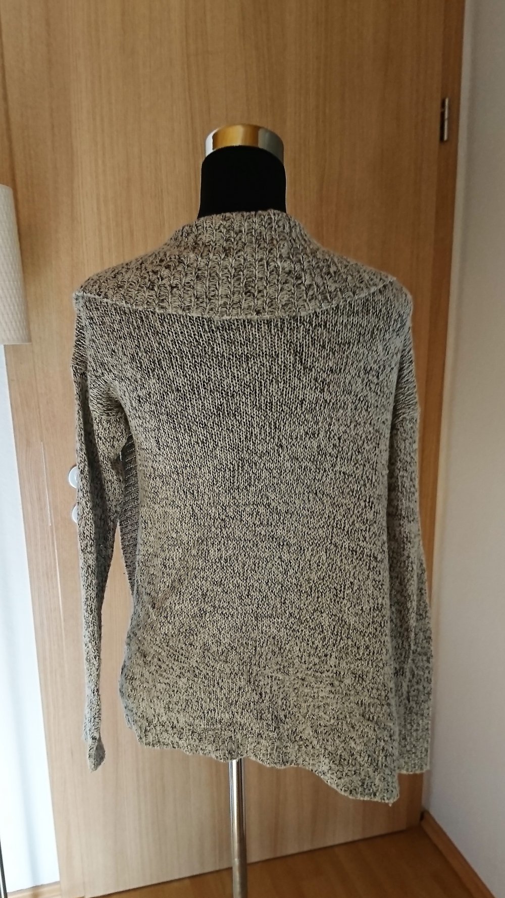 Strickjacke grau