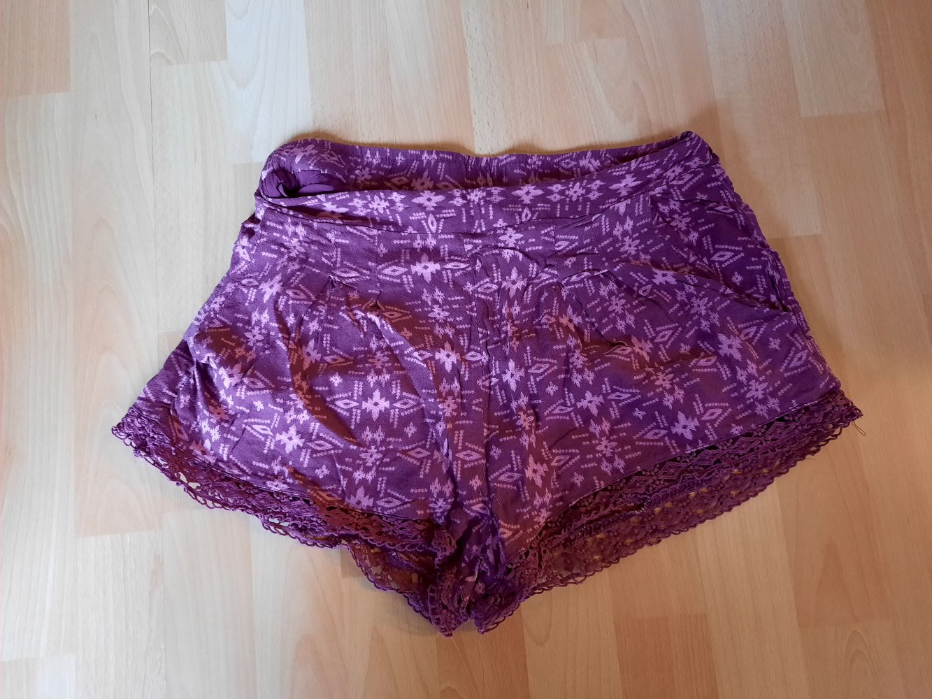 Hotpants aus Stoff