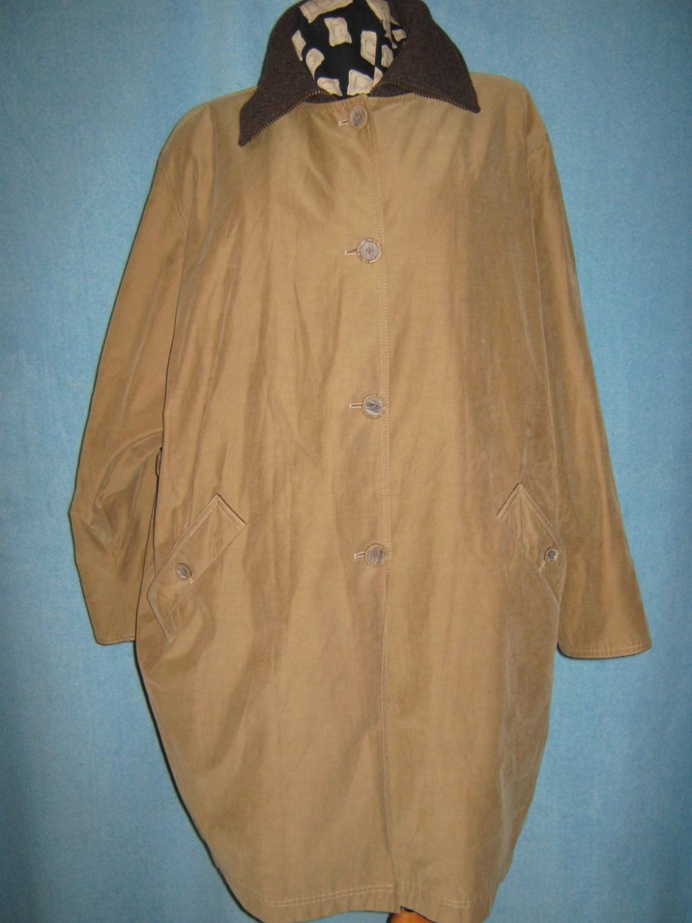 NEUw * Modern * funktionell * Original VINTAGE * DESIGNER * Allround * Trench Coat * Long- Jacke * Kurz- Mantel 