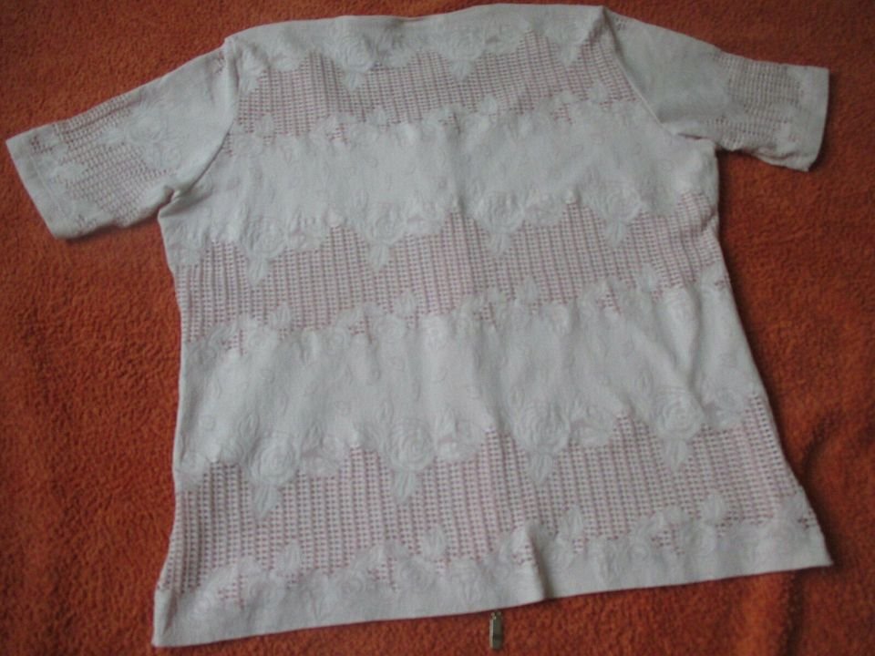 NEU * Edel * Häckel * Spitzen * Kurzarm * T- Shirt * Cardigan * Jäckchen 