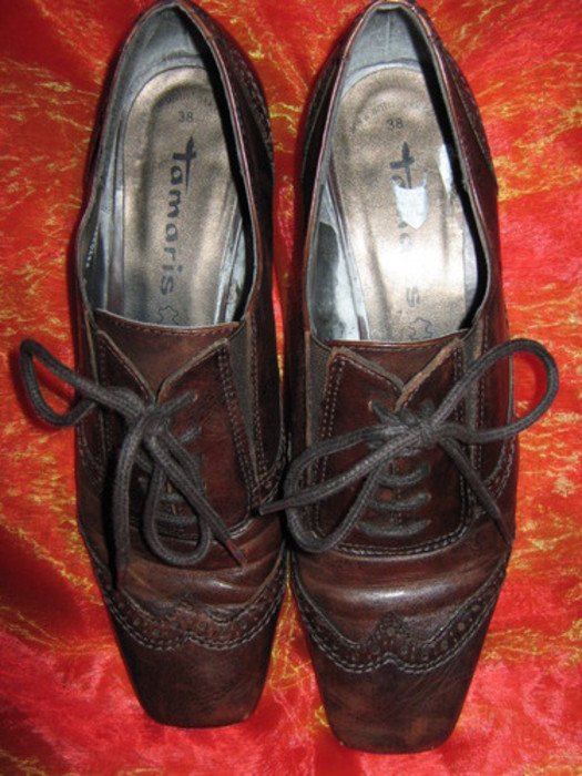 NEUw * Original * Granny * VINTAGE * Echt Leder * Budapester * Oxford * Schnürschuhe * Schnür- Schuhe 