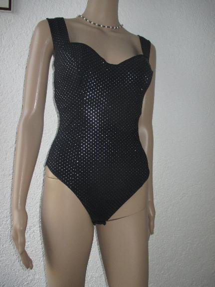 NEU * Sexy * ausgefallen * Glitzer * Nieten * Punkte * Tupfen * Polka Dots * Body * Einteiler 