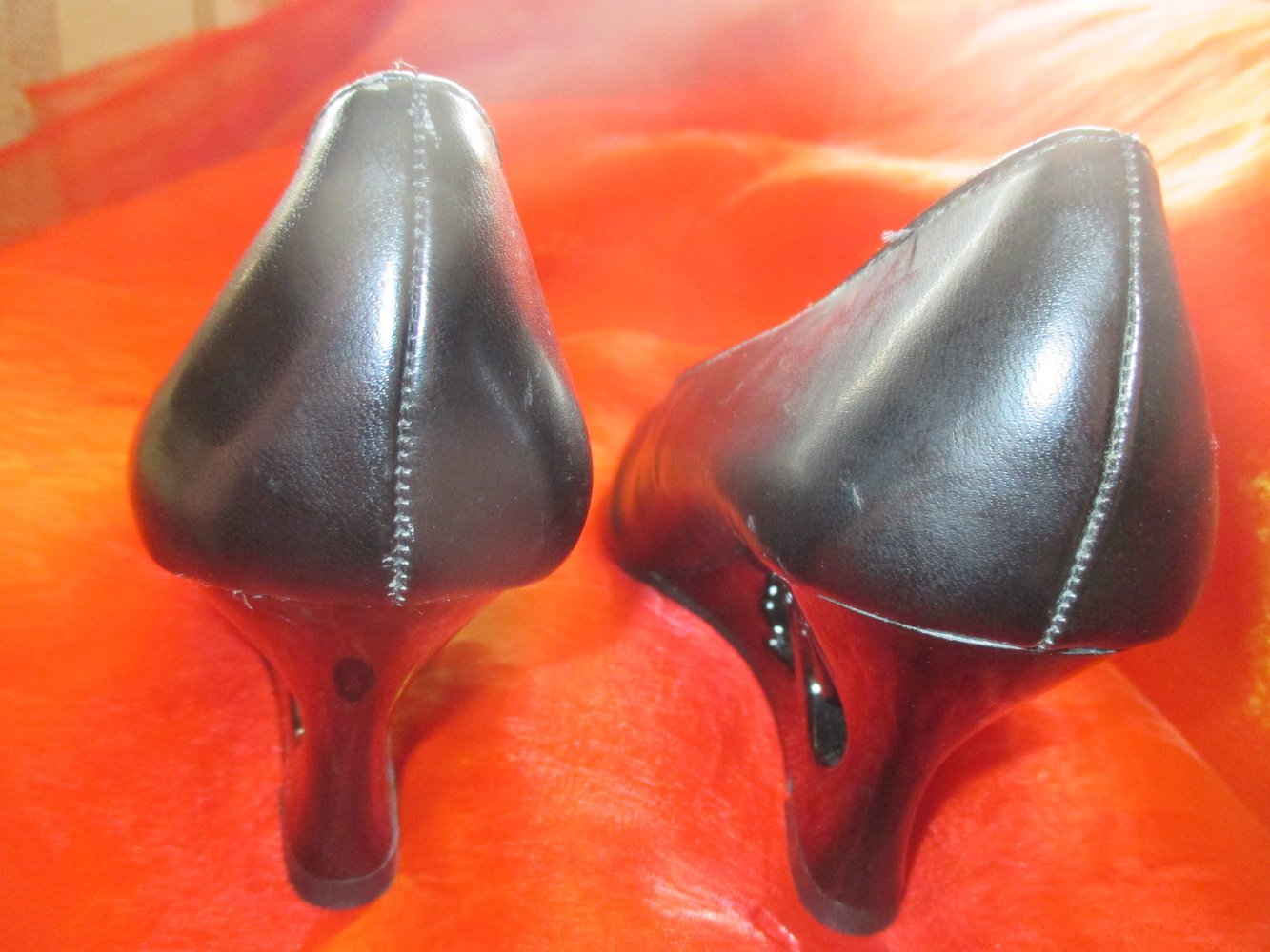 NEU * Ausgefallen * Rokoko- Style * Wedges * Keilabsatz * Pumps * Schuhe ''Annie'' Gr. 36,5 * 4,5 - 3½ * 36½ * schwarz * Gothic *