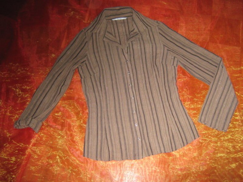 NEU * Edel * Business * Freizeit * Original VINTAGE * Glitzer * Crinkel * Chrasch- Hemd- Bluse 