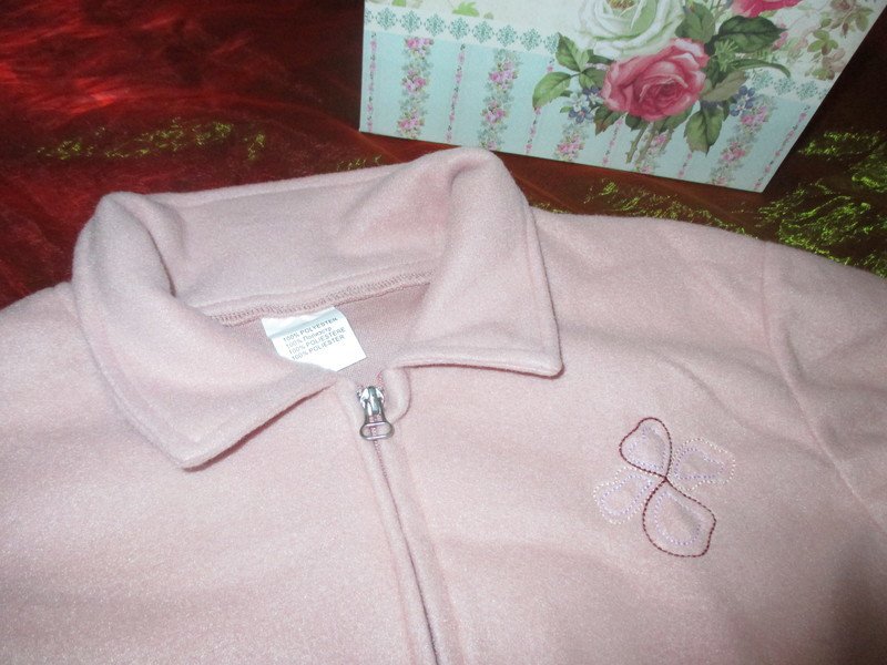 NEU * Kuschelig * Fleecé * Wohlfühl * Reißverschluss * Zipper * Jacke * Cardigan * Gr. 36- 38/ S * rosequarz * rosé *