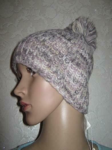 NEU mit ETIKETT * Kuschel * Lurex- Glitzer * Wolle * Pudel * Mütze 