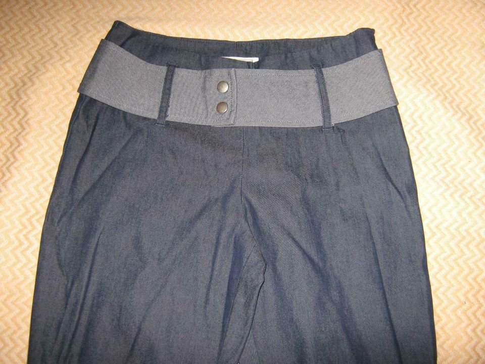 NEU * Sexy * Pinup- Style * Dreiviertel * 7/8 * Capri * Jeans- Hose 