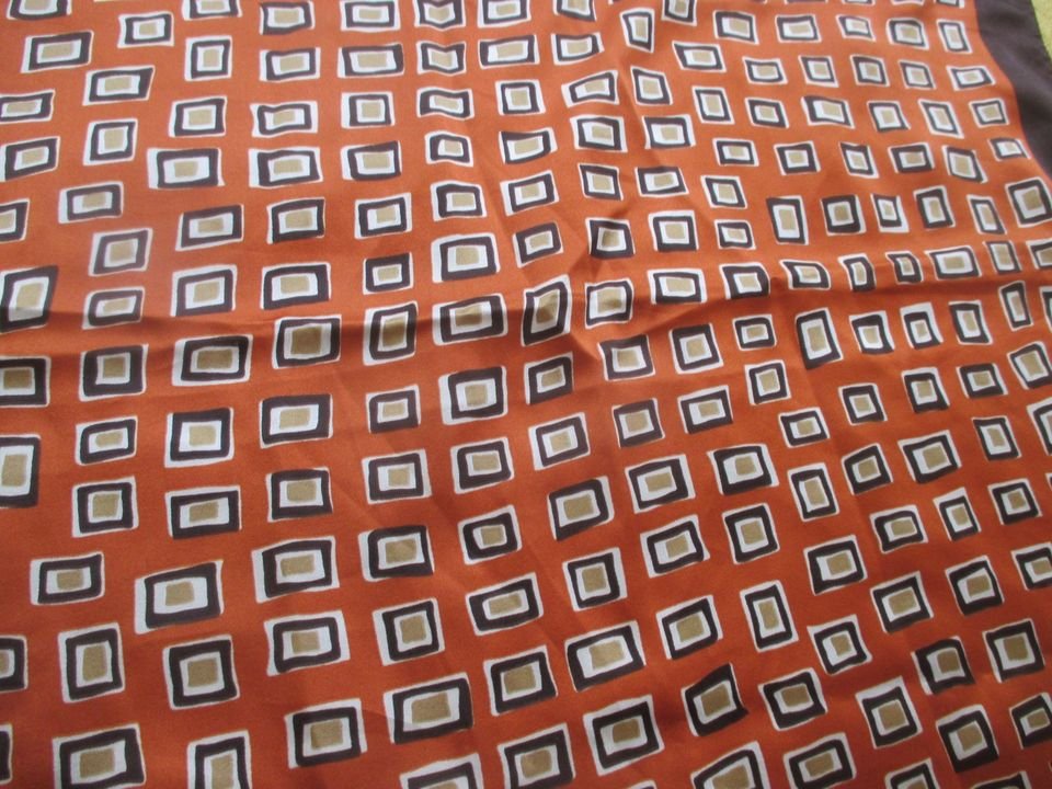 NEU * Edel * Karo * Geometrie * Klassik * Original VINTAGE * Seiden * Niki * Nicky * Tuch * Scarf 