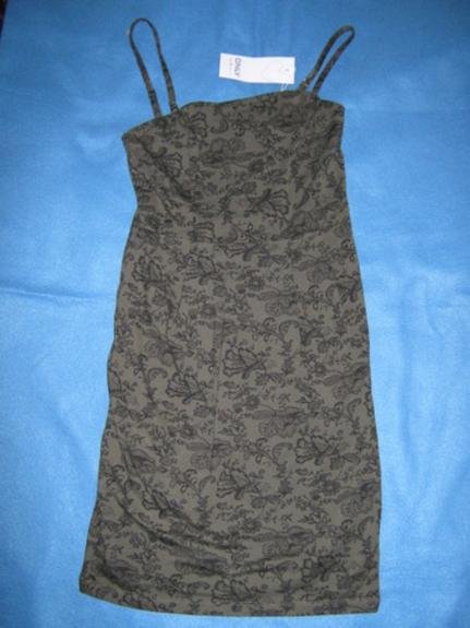 NEU mit ETIKETT * Edel * Lace- Spitzen Optik * Spaghetti-Träger * Bodycon * Bustier * Mini- Kleid 