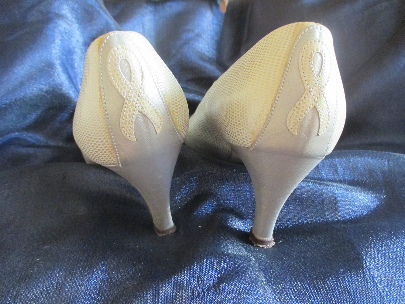 Edel * ausgefallen * Original VINTAGE * Echt- Leder * Heels * Pumps * Schuhe 